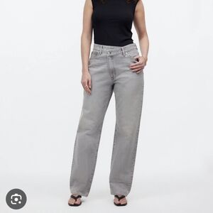 Madewell The Curvy '90s Straight Jean in Heywood Wash